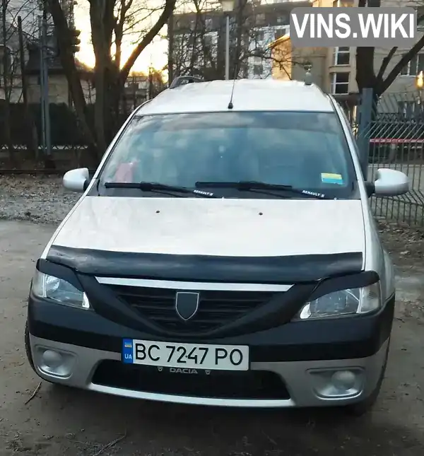 Седан Dacia Logan 2008 1.6 л. Ручна / Механіка обл. Львівська, Львів - Фото 1/14