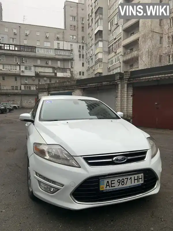 Седан Ford Mondeo 2011 2 л. Автомат обл. Днепропетровская, Днепр (Днепропетровск) - Фото 1/21