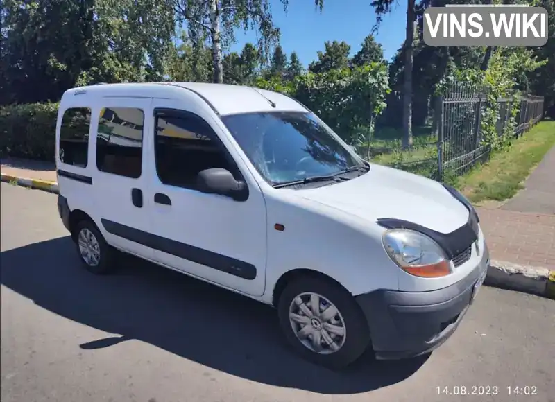 Мінівен Renault Kangoo 2004 1.46 л. Ручна / Механіка обл. Київська, Біла Церква - Фото 1/11