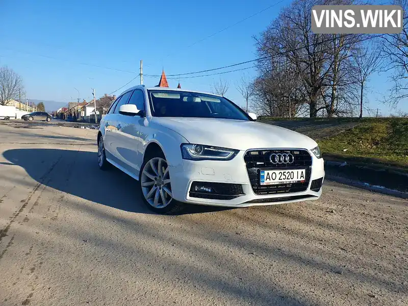 Універсал Audi A4 2014 2 л. Автомат обл. Закарпатська, Мукачево - Фото 1/21