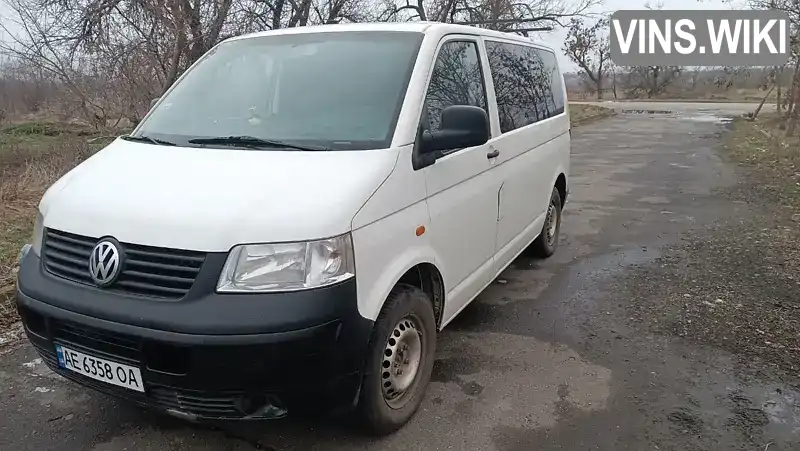 Мінівен Volkswagen Transporter 2003 1.9 л. Ручна / Механіка обл. Дніпропетровська, Кривий Ріг - Фото 1/21