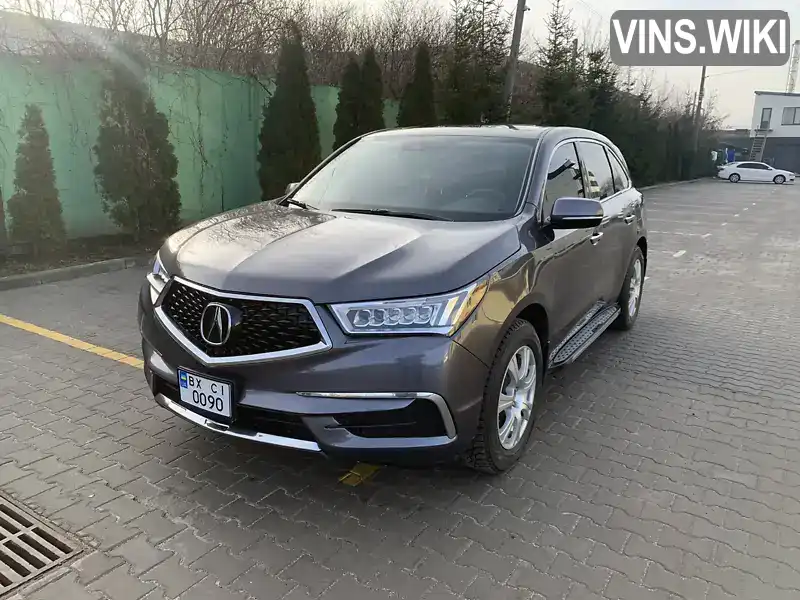 Позашляховик / Кросовер Acura MDX 2017 3.47 л. Автомат обл. Хмельницька, Хмельницький - Фото 1/21