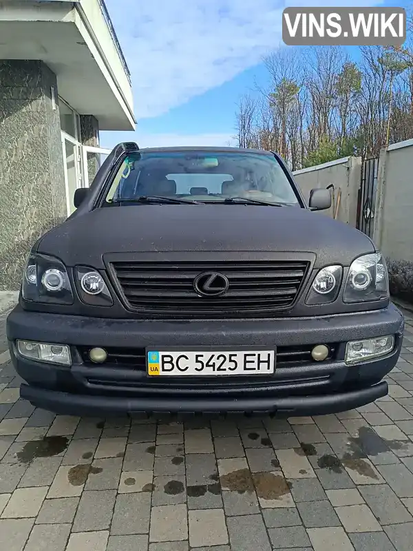 Позашляховик / Кросовер Lexus LX 2004 4.66 л. Автомат обл. Львівська, Львів - Фото 1/21