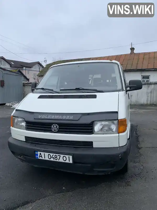 Минивэн Volkswagen Transporter 2002 1.9 л. Ручная / Механика обл. Киевская, Борисполь - Фото 1/20