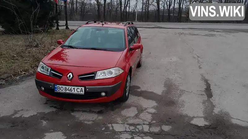 Универсал Renault Megane 2006 1.6 л. Ручная / Механика обл. Тернопольская, Залещики - Фото 1/21