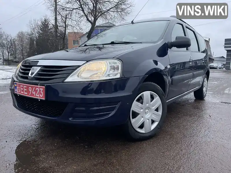 Универсал Dacia Logan MCV 2009 1.6 л. Ручная / Механика обл. Черниговская, Бахмач - Фото 1/21