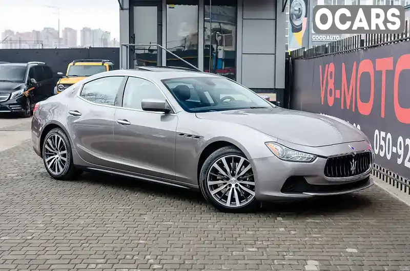 Седан Maserati Ghibli 2016 2.98 л. Автомат обл. Київська, Київ - Фото 1/21