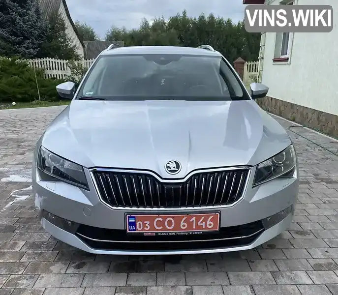 Универсал Skoda Superb 2016 1.97 л. Автомат обл. Волынская, Ковель - Фото 1/21