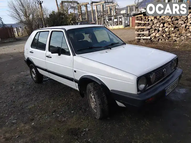 Хетчбек Volkswagen Golf 1986 1.6 л. Ручна / Механіка обл. Закарпатська, Перечин - Фото 1/9