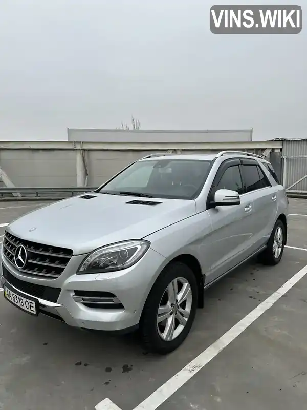 Позашляховик / Кросовер Mercedes-Benz M-Class 2013 2.99 л. Автомат обл. Київська, Київ - Фото 1/19