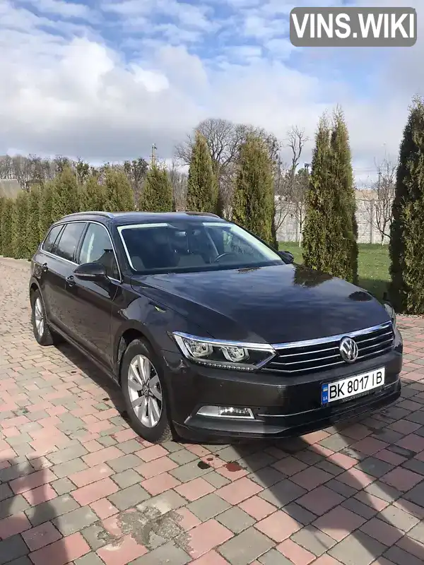 Универсал Volkswagen Passat 2015 1.6 л. обл. Ровенская, Радивилов - Фото 1/19