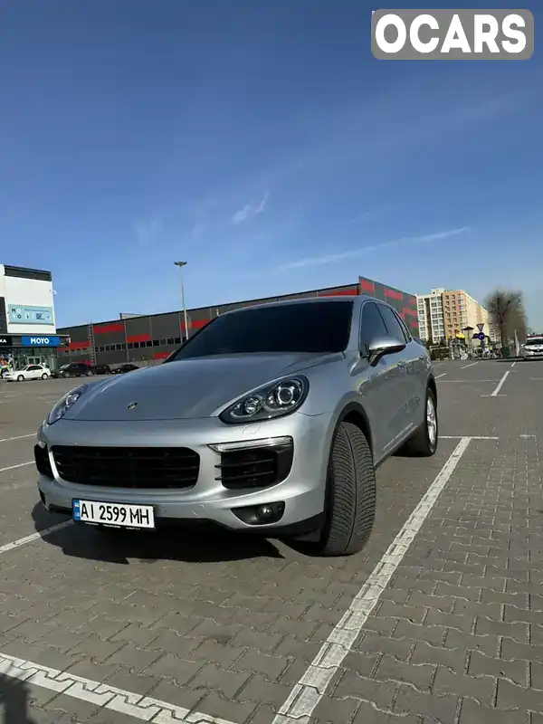 Позашляховик / Кросовер Porsche Cayenne 2016 2.97 л. Автомат обл. Київська, Вишневе - Фото 1/21