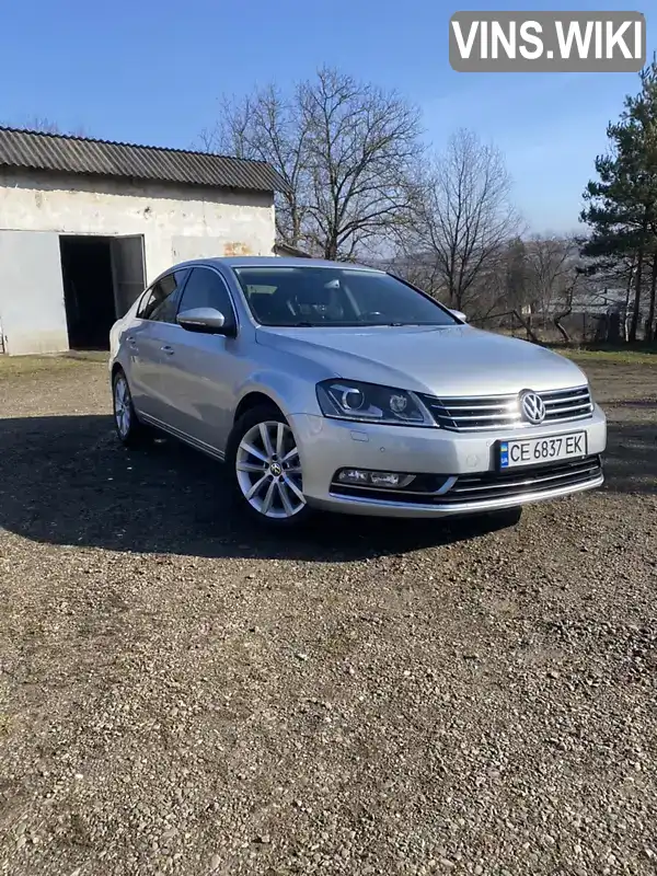 Седан Volkswagen Passat 2013 1.97 л. Автомат обл. Чернівецька, Чернівці - Фото 1/21