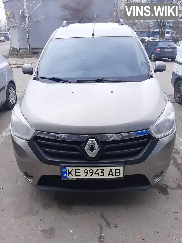 Минивэн Renault Dokker 2013 1.5 л. Ручная / Механика обл. Днепропетровская, Днепр (Днепропетровск) - Фото 1/10