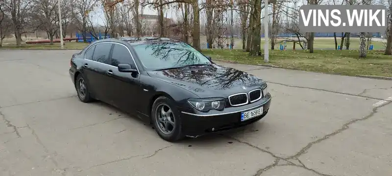 Седан BMW 7 Series 2003 4.4 л. Типтронік обл. Миколаївська, Южноукраїнськ - Фото 1/13