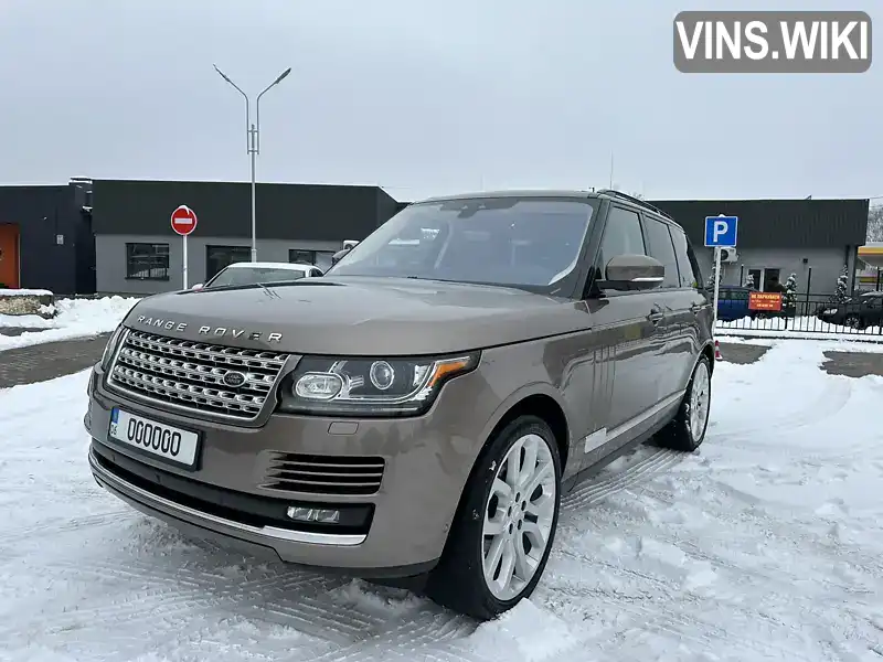 Позашляховик / Кросовер Land Rover Range Rover 2017 2.99 л. Автомат обл. Київська, Київ - Фото 1/21