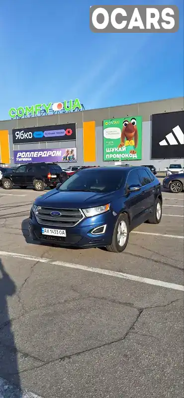 Позашляховик / Кросовер Ford Edge 2017 3.5 л. Автомат обл. Полтавська, Полтава - Фото 1/18