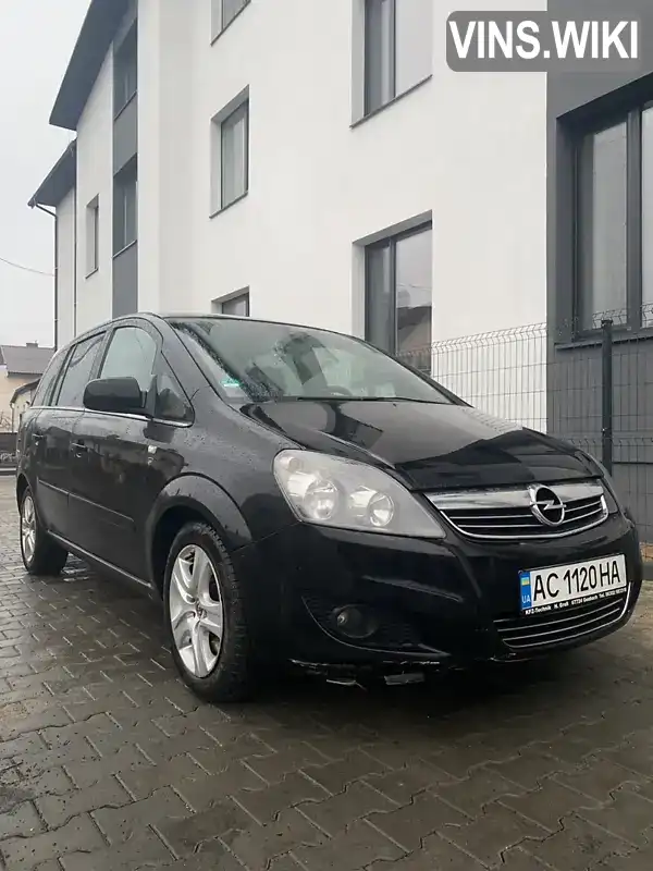 W0L0AHM75A2107316 Opel Zafira 2010 Минивэн 1.7 л. Фото 1