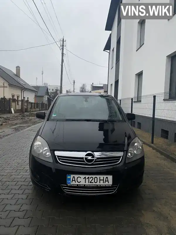 W0L0AHM75A2107316 Opel Zafira 2010 Минивэн 1.7 л. Фото 2