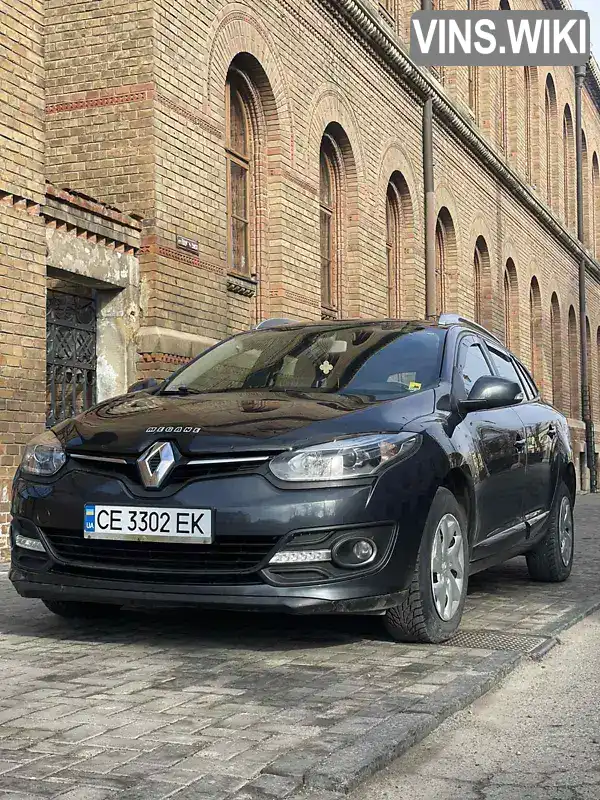 Універсал Renault Megane 2014 1.5 л. Ручна / Механіка обл. Чернівецька, Чернівці - Фото 1/14