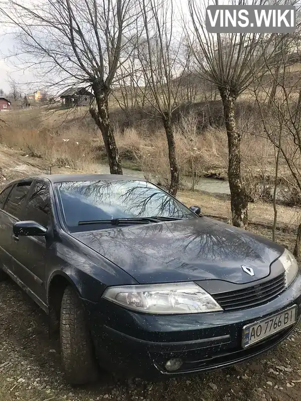 Універсал Renault Laguna 2002 1.9 л. Ручна / Механіка обл. Закарпатська, Ужгород - Фото 1/6