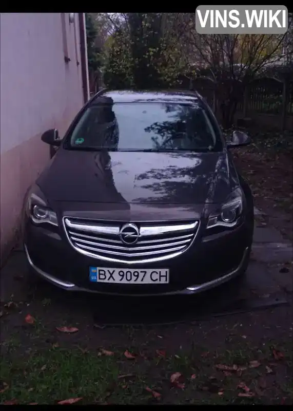 Універсал Opel Insignia 2015 1.96 л. Ручна / Механіка обл. Хмельницька, Хмельницький - Фото 1/6