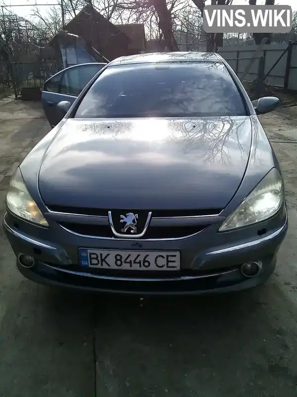 VF39U4HTH92240004 Peugeot 607 2008 Седан 2.18 л. Фото 2