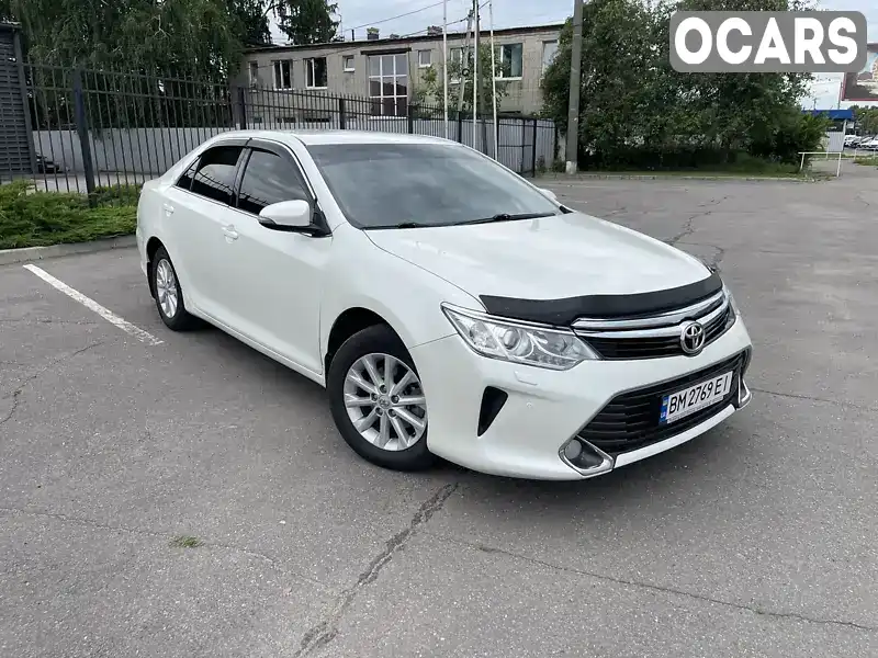 Седан Toyota Camry 2016 2.49 л. Автомат обл. Сумська, Суми - Фото 1/21