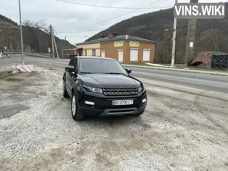 Позашляховик / Кросовер Land Rover Range Rover Evoque 2013 2.2 л. Типтронік обл. Тернопільська, Тернопіль - Фото 1/21