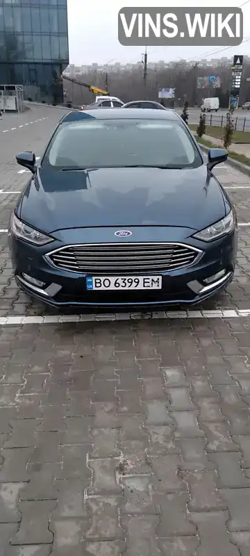 Седан Ford Fusion 2018 2.49 л. Автомат обл. Тернопольская, Тернополь - Фото 1/9