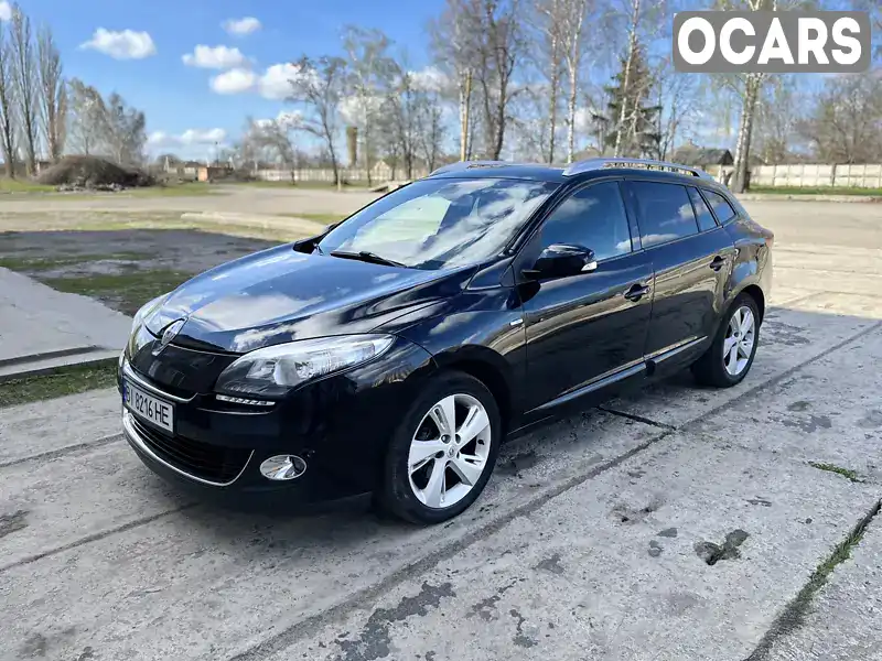 Універсал Renault Megane 2012 1.46 л. Ручна / Механіка обл. Полтавська, Чорнухи - Фото 1/17