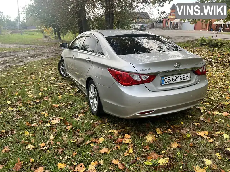 KMHEC41CABA228501 Hyundai Sonata 2010 Седан 2.36 л. Фото 2