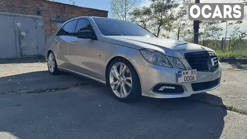 Седан Mercedes-Benz E-Class 2009 3 л. Автомат обл. Житомирська, Житомир - Фото 1/21