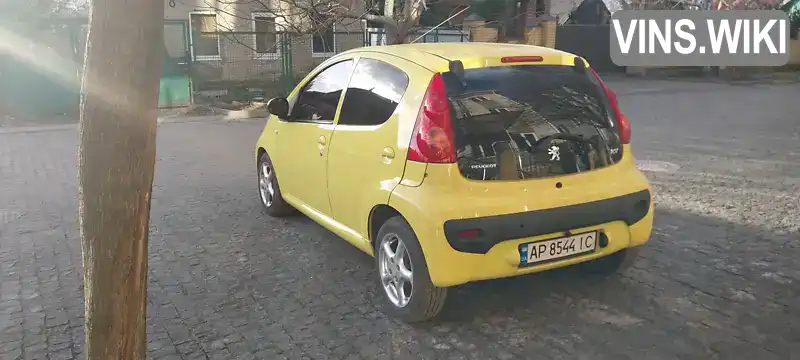 Хэтчбек Peugeot 107 2012 1 л. Робот обл. Запорожская, Запорожье - Фото 1/11