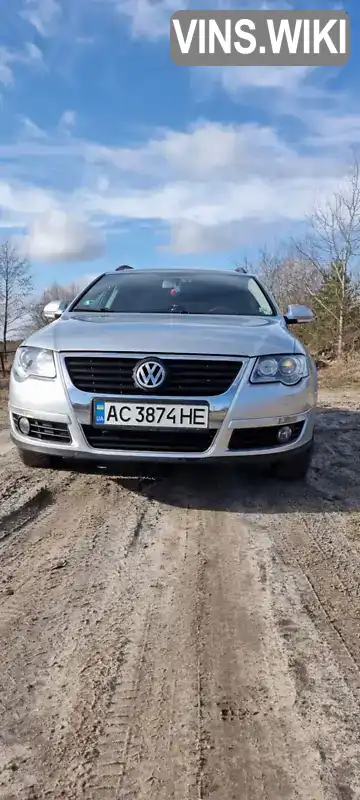 Универсал Volkswagen Passat 2007 1.97 л. Ручная / Механика обл. Волынская, Ковель - Фото 1/21