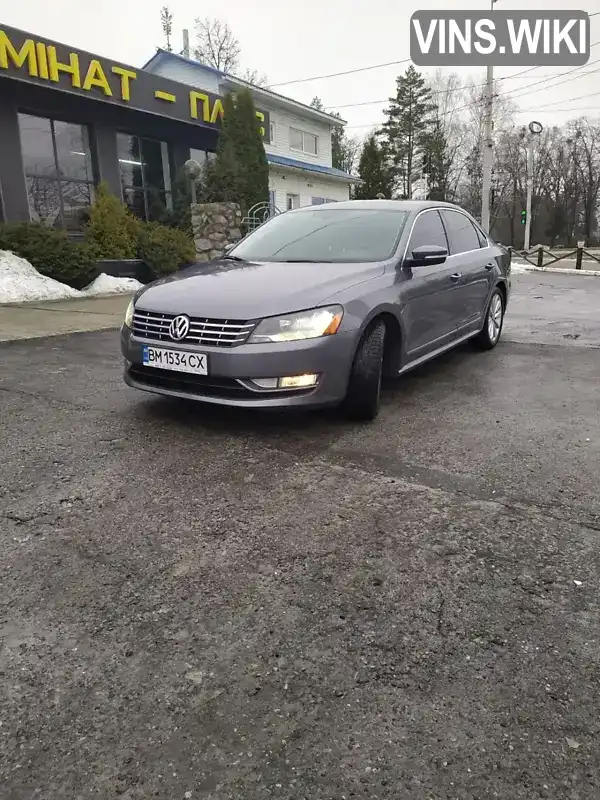 Седан Volkswagen Passat 2012 2.5 л. Автомат обл. Сумська, Суми - Фото 1/21