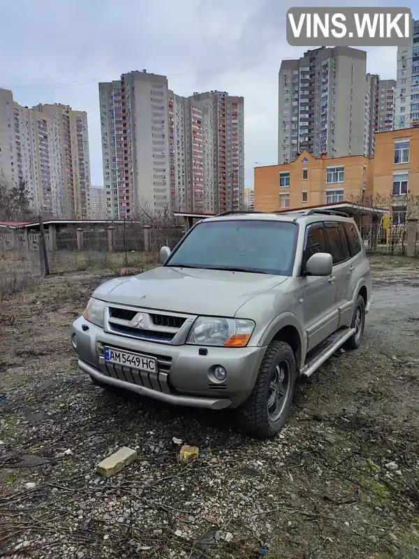 Позашляховик / Кросовер Mitsubishi Pajero 2004 3.2 л. Автомат обл. Київська, Київ - Фото 1/20