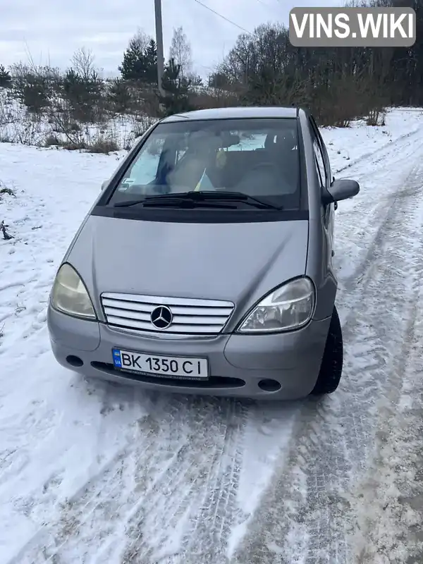 Хетчбек Mercedes-Benz A-Class 2000 1.6 л. Ручна / Механіка обл. Рівненська, Рівне - Фото 1/9