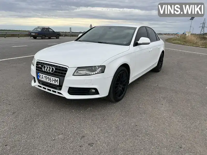 Седан Audi A4 2008 1.8 л. Варіатор обл. Київська, Київ - Фото 1/21