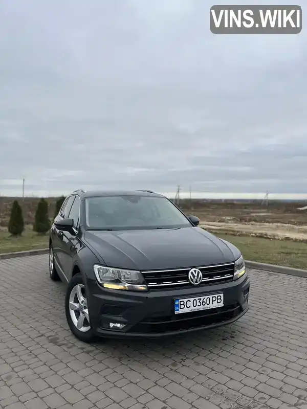 Внедорожник / Кроссовер Volkswagen Tiguan 2017 1.98 л. Автомат обл. Львовская, Городок - Фото 1/18