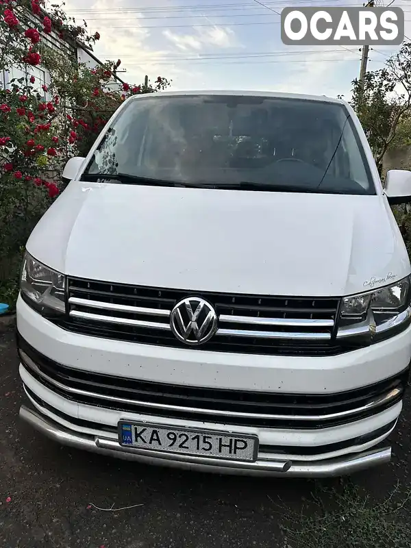 Минивэн Volkswagen Transporter 2017 2 л. Ручная / Механика обл. Кировоградская, Головановск - Фото 1/12