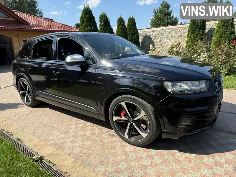 Позашляховик / Кросовер Audi SQ7 2018 3.96 л. Типтронік обл. Київська, Київ - Фото 1/9