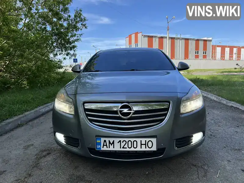 Седан Opel Insignia 2008 2 л. Ручна / Механіка обл. Житомирська, Малин - Фото 1/21