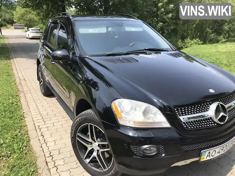 Позашляховик / Кросовер Mercedes-Benz M-Class 2008 3.5 л. Автомат обл. Закарпатська, Свалява - Фото 1/21