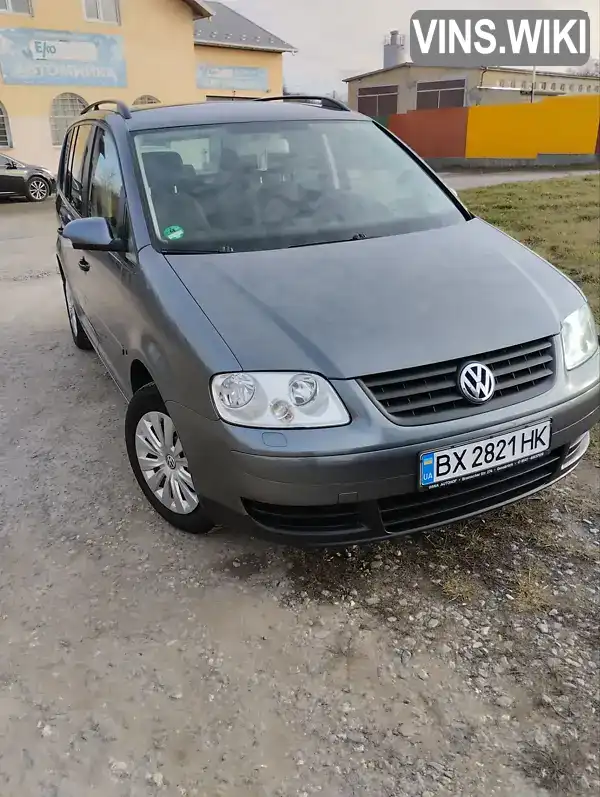 Мінівен Volkswagen Touran 2005 1.6 л. обл. Хмельницька, Кам'янець-Подільський - Фото 1/21