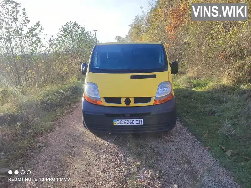 Мінівен Renault Trafic 2005 1.9 л. Ручна / Механіка обл. Львівська, Трускавець - Фото 1/8