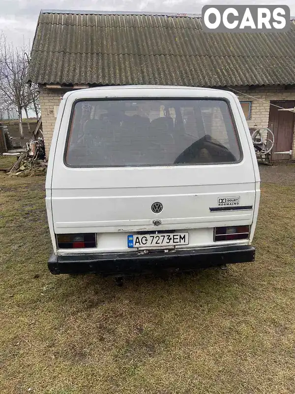 WV2ZZZ25ZKH006787 Volkswagen Transporter 1988 Минивэн  Фото 7