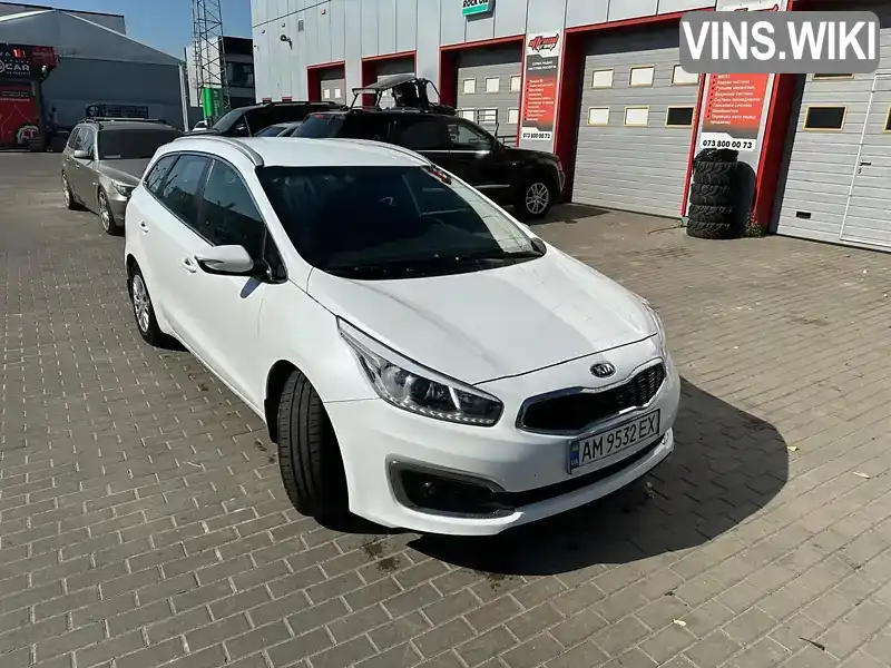 Универсал Kia Ceed 2016 1.59 л. Ручная / Механика обл. Житомирская, Житомир - Фото 1/20