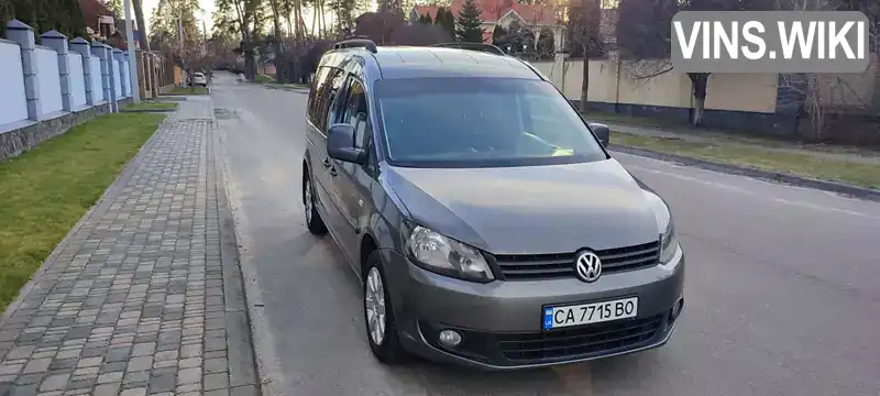 Мінівен Volkswagen Caddy 2010 1.6 л. Ручна / Механіка обл. Черкаська, Черкаси - Фото 1/15