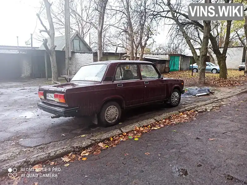 Седан ВАЗ / Lada 2107 2006 1.6 л. Ручна / Механіка обл. Дніпропетровська, Верхньодніпровськ - Фото 1/3